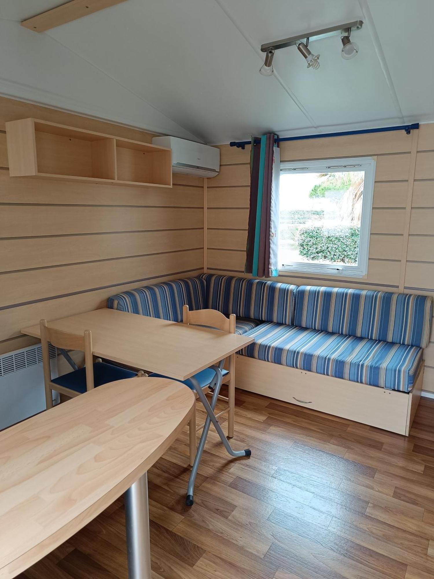 Mobil Home Lucky Climatise Camping Novela Port La Nouvelle Esterno foto