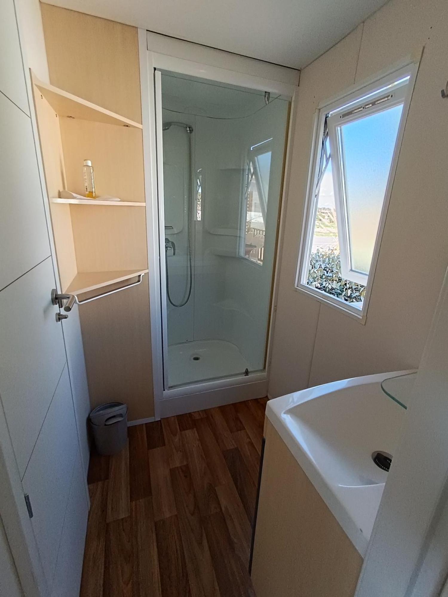 Mobil Home Lucky Climatise Camping Novela Port La Nouvelle Esterno foto